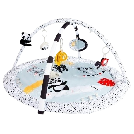 CANPOL BABIES BabiesBoo Senzorická hrací deka se zrcátkem