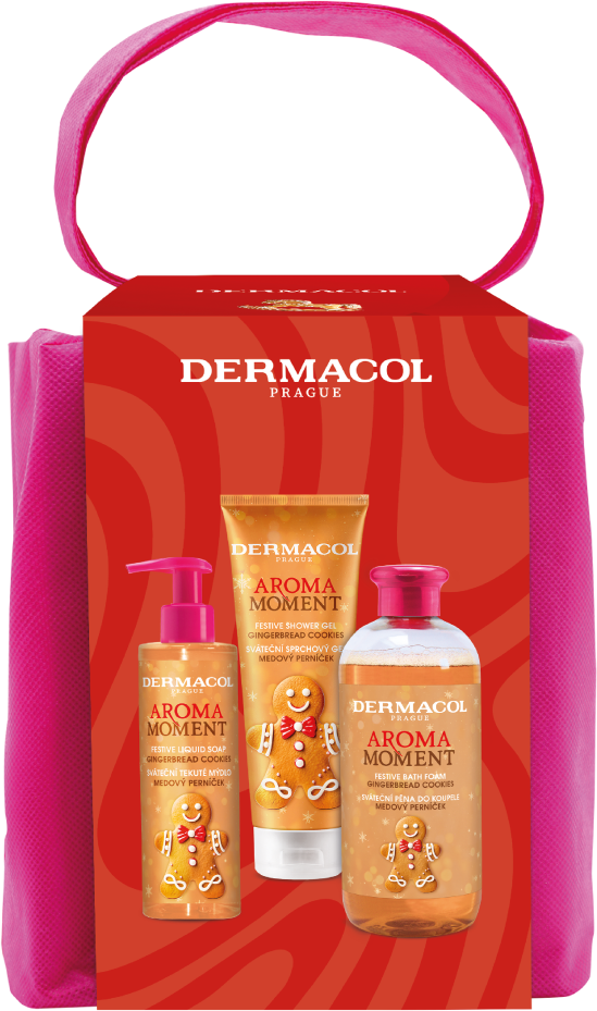 DERMACOL dárkový balíček Aroma moment Sváteční perníček