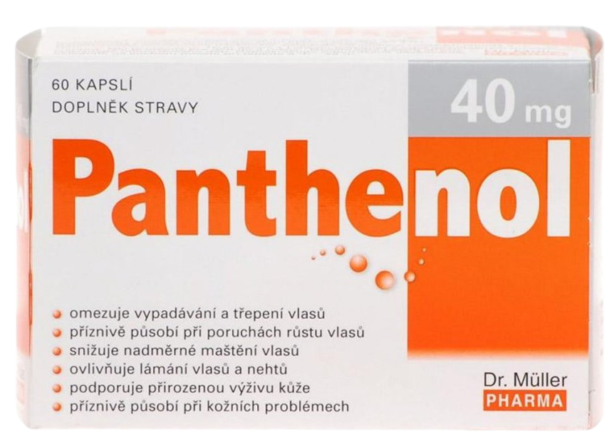 DR.MULLER Panthenol 40 mg 60 kapslí