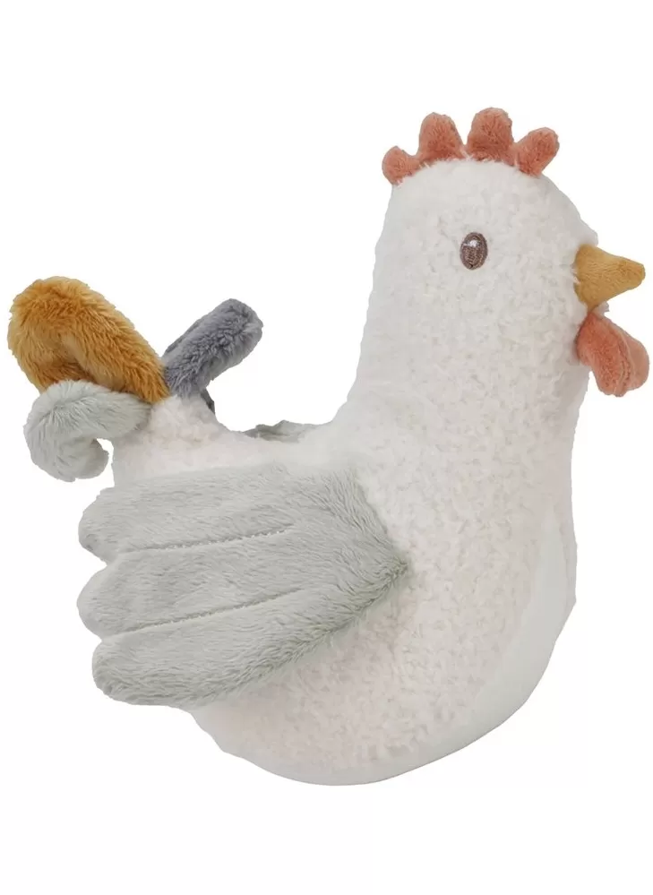 LITTLE DUTCH Slepička houpací plyšová Farma