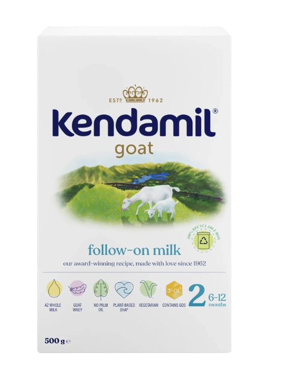 KENDAMIL Kozí pokračovací mléko 2, 500 g