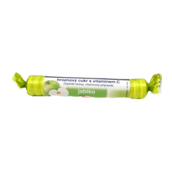 Intact hroznový cukr s vitamín C jablko 40 g