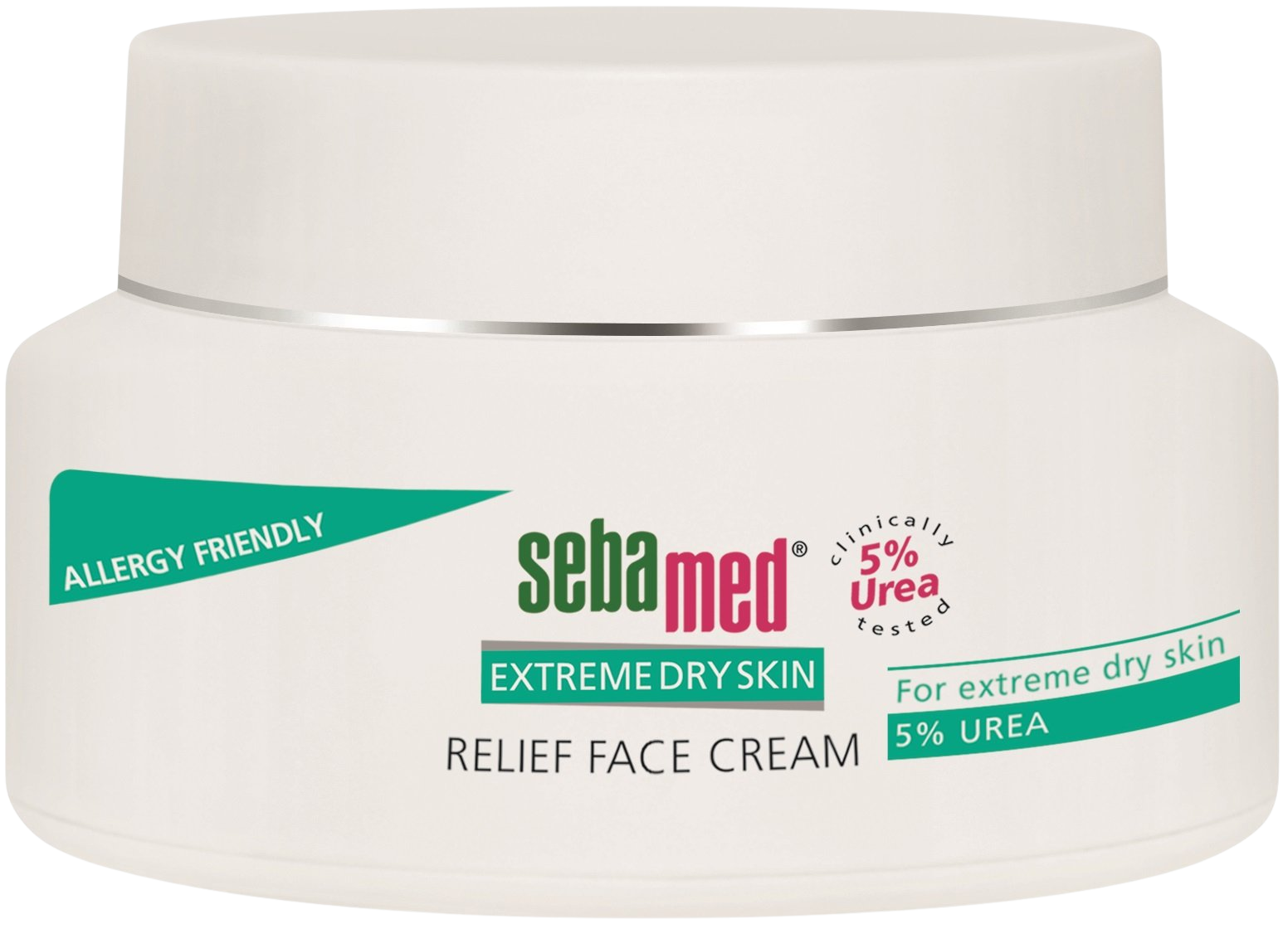 SEBAMED Urea 5% zklidňující krém na obličej 50 ml