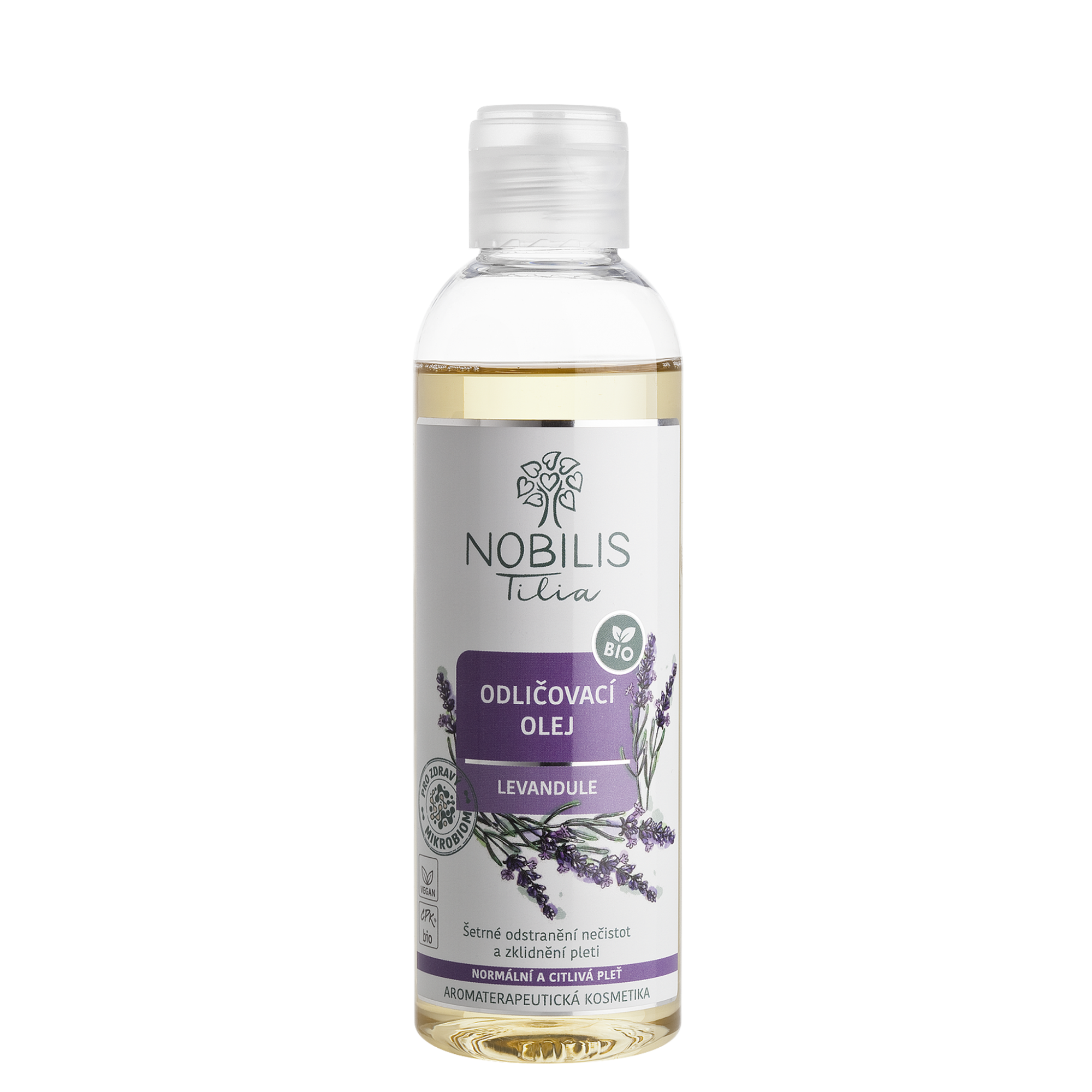 Fotografie Nobilis Tilia Hydrofilní olej Levandulový 200 ml