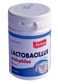 APOTHEKE Lactobacillus acidophilus 60 kapslí