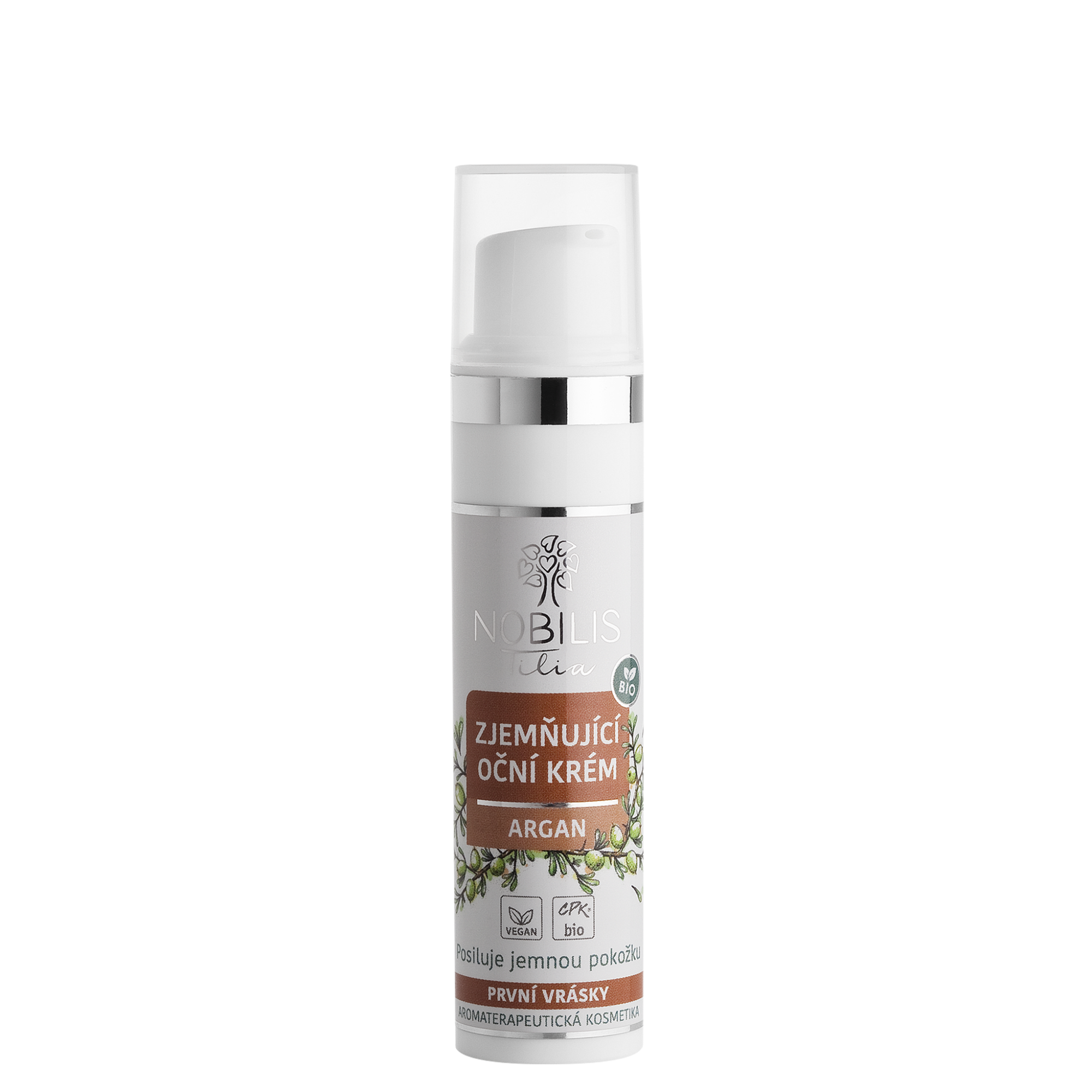 NOBILIS TILIA Zjemňujúci očný krém Argan 15 ml