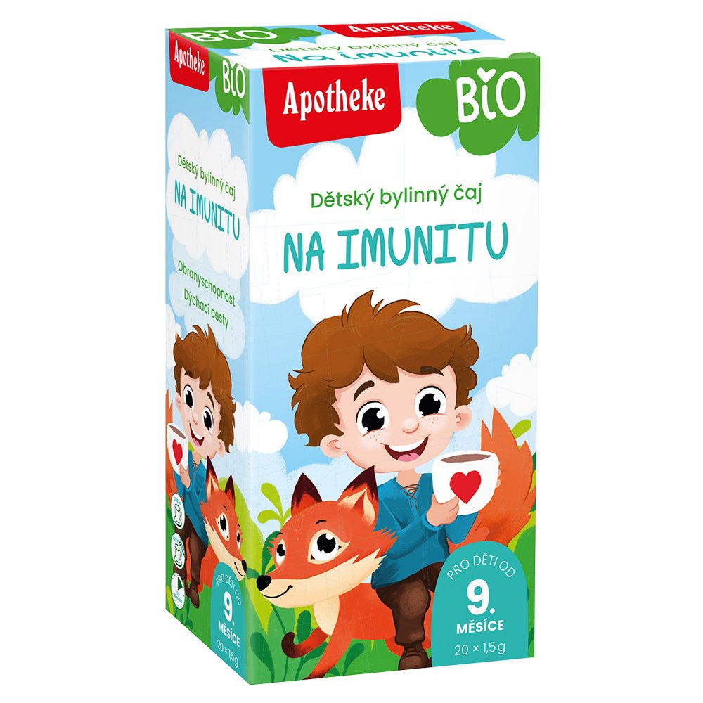 Apotheke Bio Detský bylinný čaj na imunitu 20 x 1.5 g