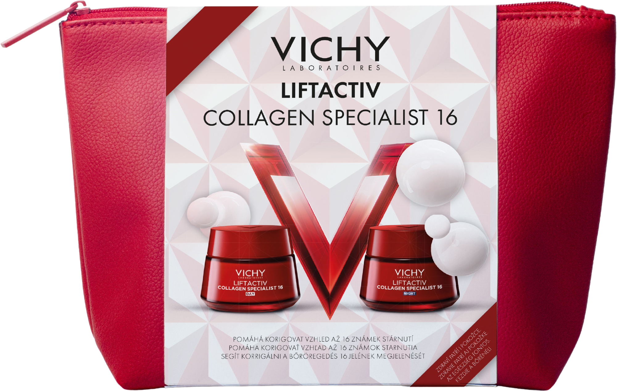 VICHY Liftactiv Collagen 16 Vánoční balíček proti vráskám a ztrátě kolagenu v pleti