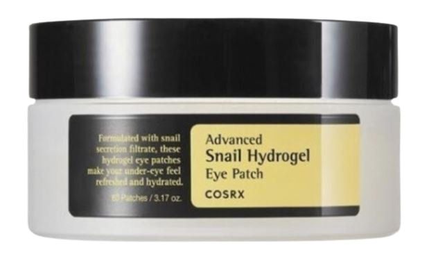 COSRX Advanced Snail Hydrogel Eye Patch - Hydrogelové polštářky pod oči se šnečím slizem 60 ks