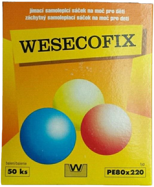 WESECOFIX Sáček na moč dětský PE80x220 samolepící 50 ks