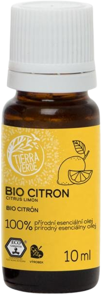 Levně TIERRA VERDE Esenciální olej BIO Citron 10 ml