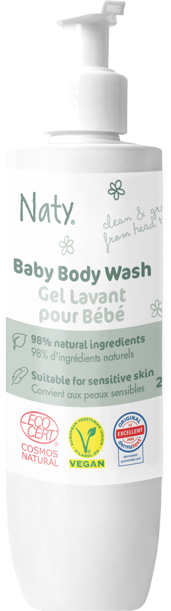 ECO BY NATY Dětské ECO tělové mýdlo 200 ml