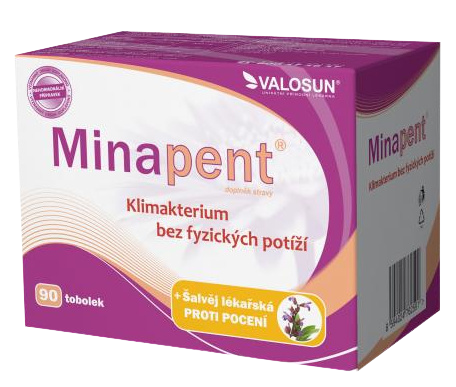 Fotografie Minapent + šalvěj lékařská 90 tobolek