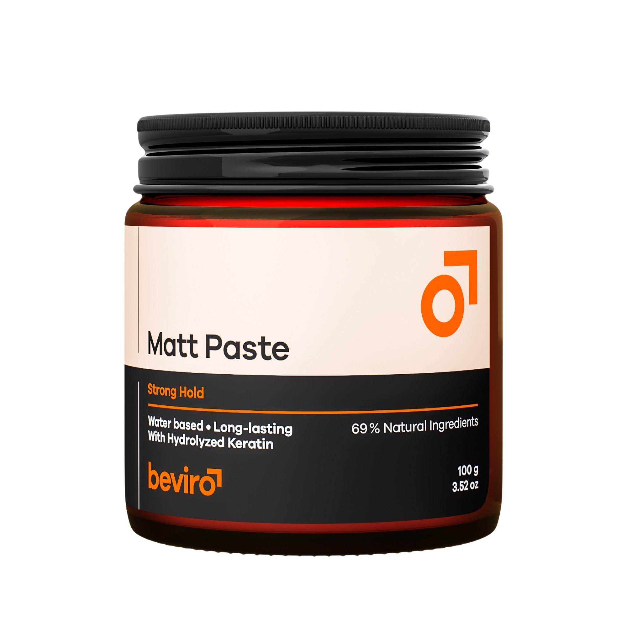 Fotografie BEVIRO Matující pasta na vlasy se silnou fixací 100 g