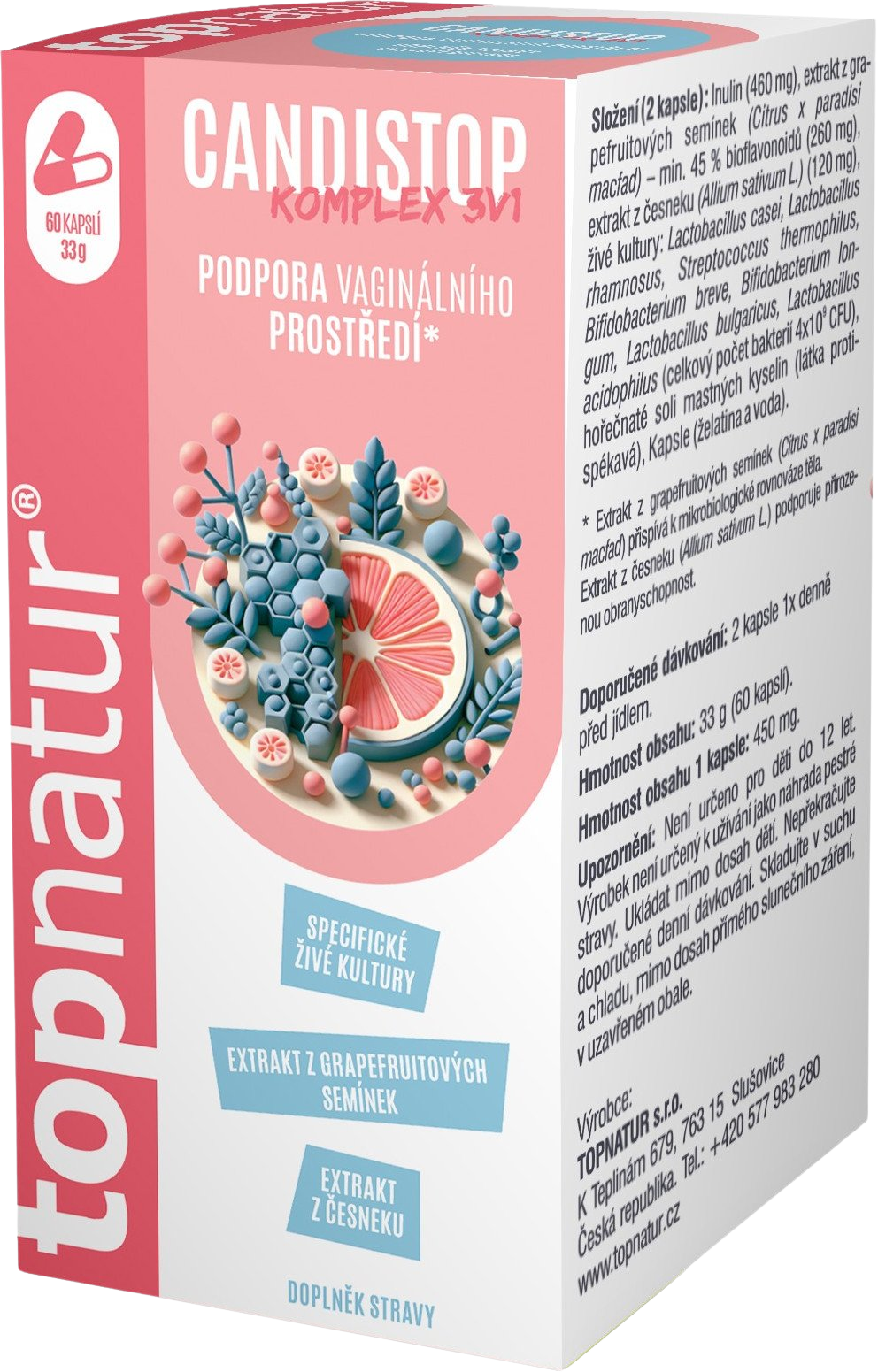 Topnatur Candistop 60 kapslí