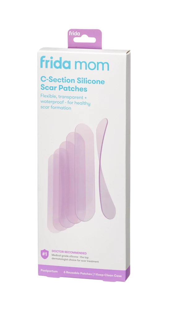Fotografie FRIDA MOM Náplasti silikonové na jizvu po císařském řezu 6 ks