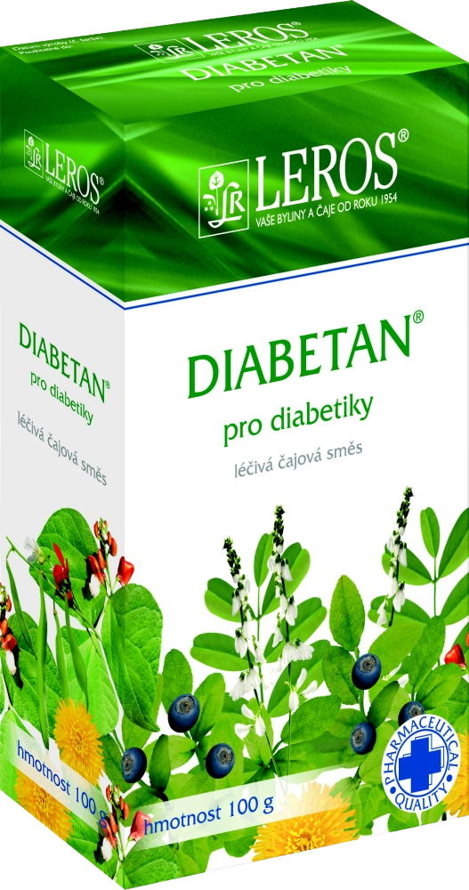 LEROS Diabetan perorální léčivý čaj  sypaný 100 g