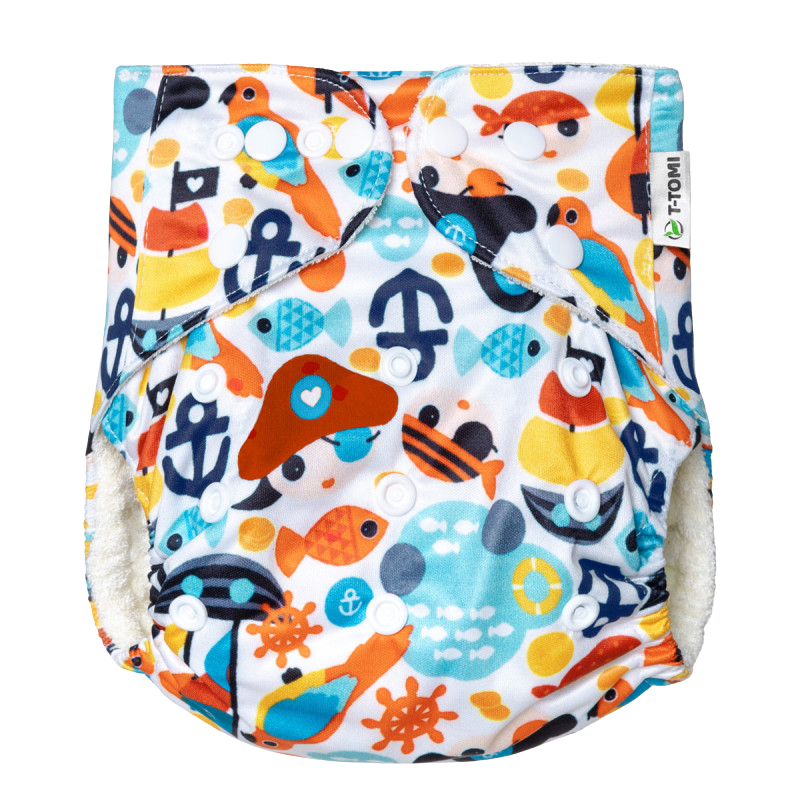 T-TOMI Plena kapsová, typ AIO - patentky, 4-15kg, Sailor