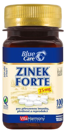 VitaHarmony Zinek Forte 25 mg 100 tablet
