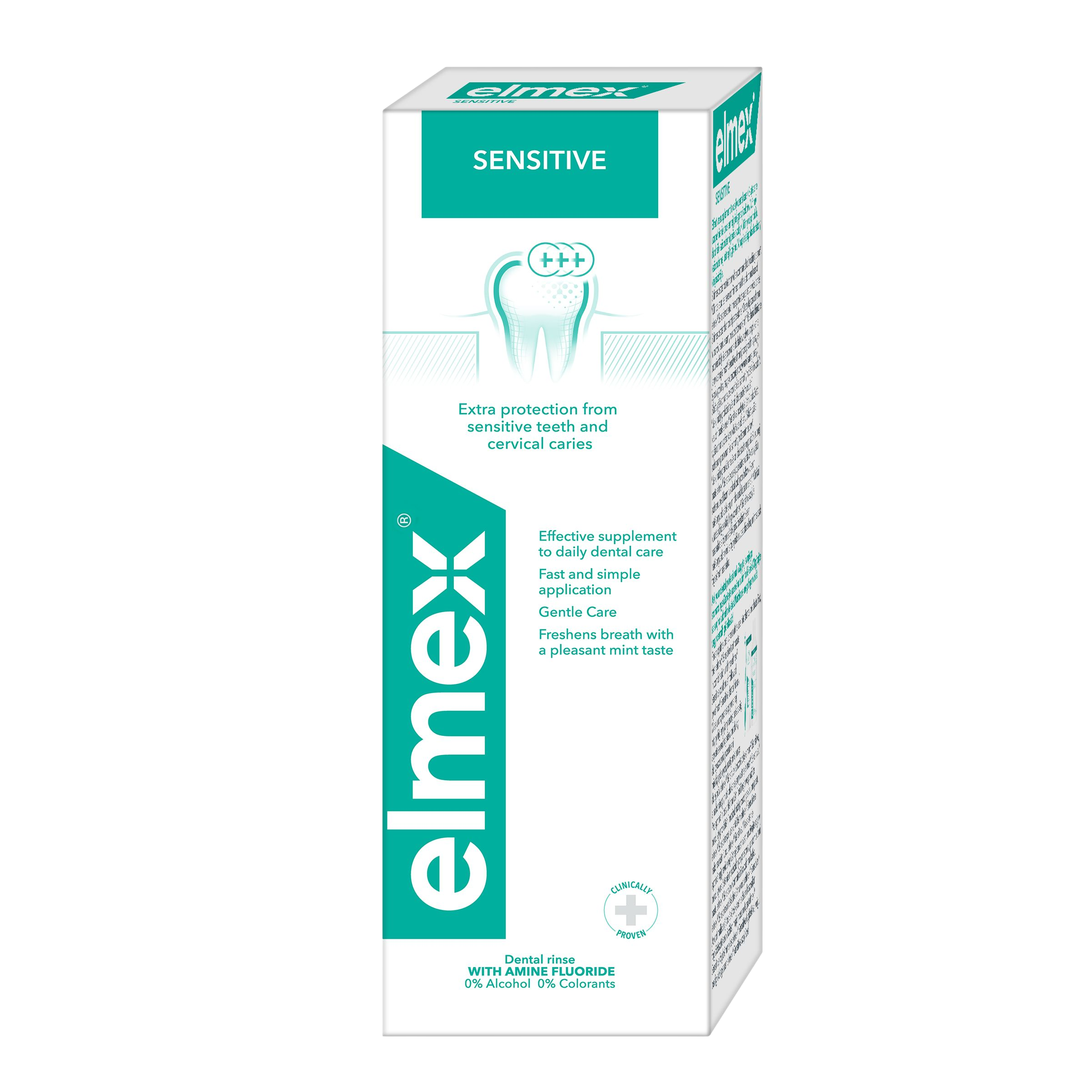 Elmex Sensitive Ústní voda 400 ml
