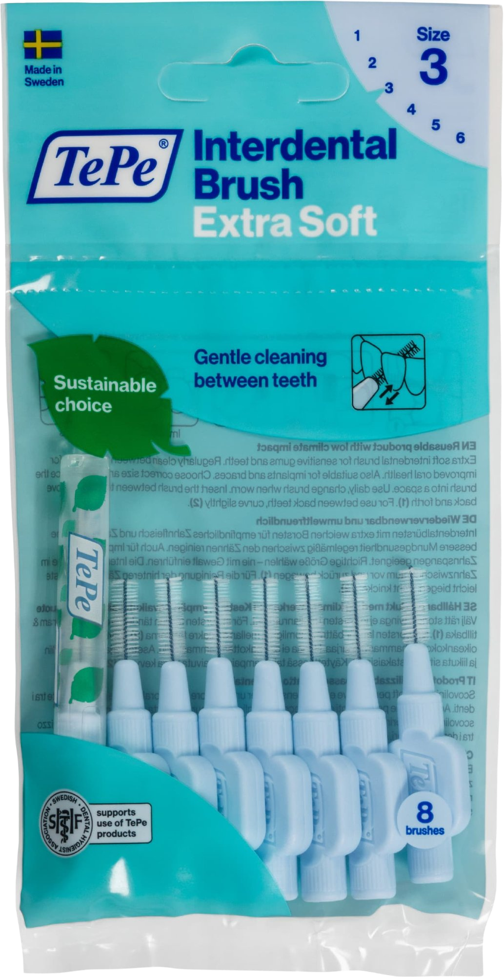 TePe Mezizubní kartáčky Extra Soft 0,6 mm 8 ks