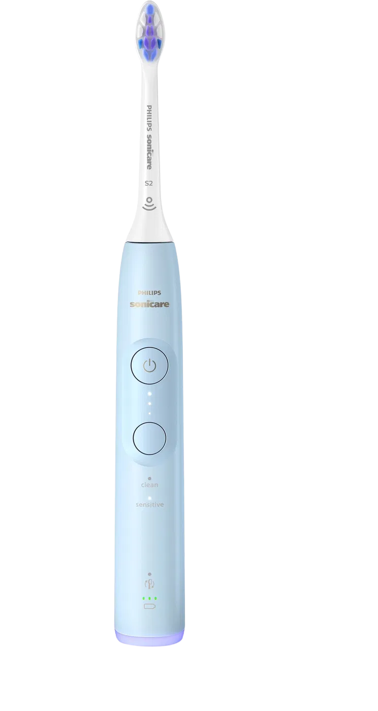 PHILIPS SONICARE Sonický elektrický kartáček 6100 HX7406/01 světle modrý