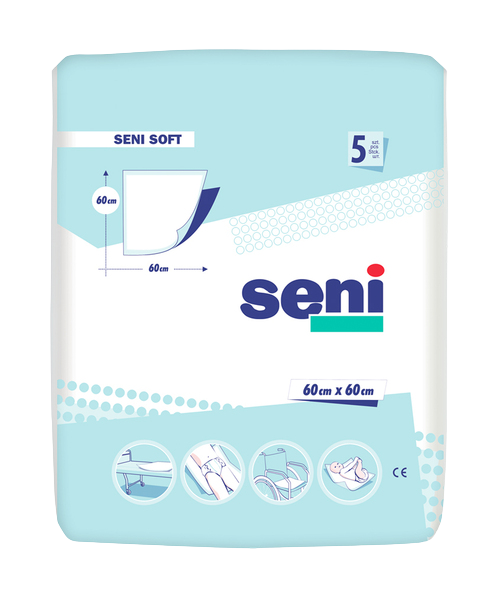 Fotografie SENI Soft 60 x 60 cm podložky absorpční 5 ks