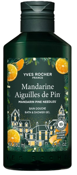 YVES ROCHER Sprchový gél Mandarínka & ihličie 200 ml