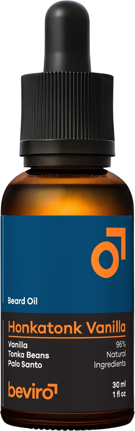 BEVIRO Vyživující olej na vousy s vůní vanilky 30 ml