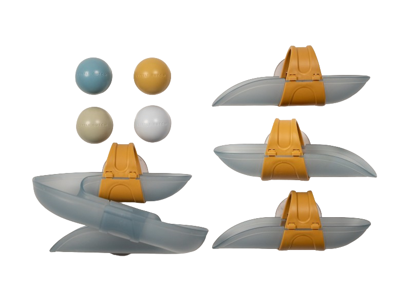 LITTLE DUTCH Dráha kuličková do vany Blue 10m+