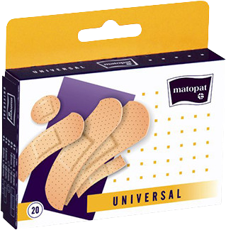 Fotografie MATOPAT Universal náplast 20 ks