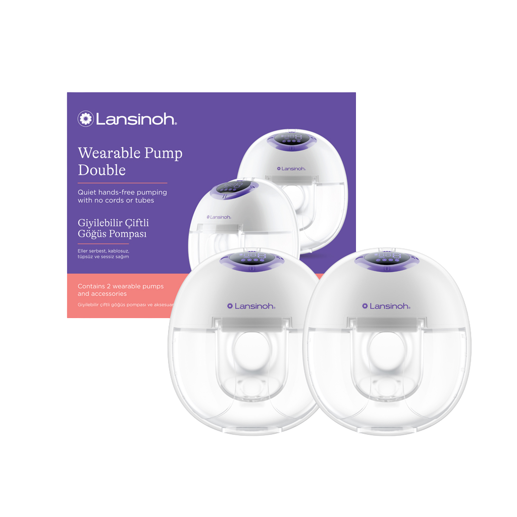 LANSINOH Odsávačka mateřského mléka elektrická dvojitá handsfree Duo