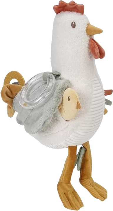 LITTLE DUTCH Slepička plyšová s aktivitami Farma