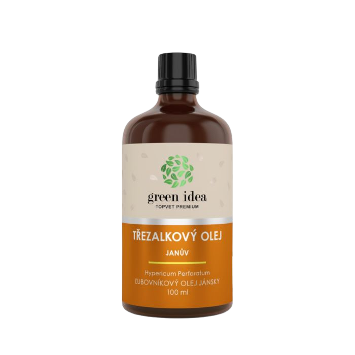 TOPVET Třezalkový bylinný olej (Jánův olej) 100 ml
