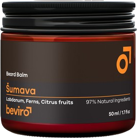 Vyživujúci balzam na fúzy s vôňou Šumavy