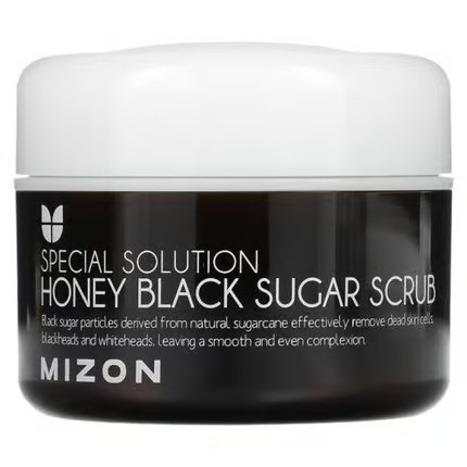 MIZON Čistící peeling s černým cukrem a medem Honey Black Sugar Scrub 90 g