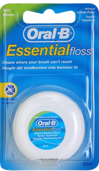 Oral-B EssentialFloss Mint Wax Dentální nit 50 m