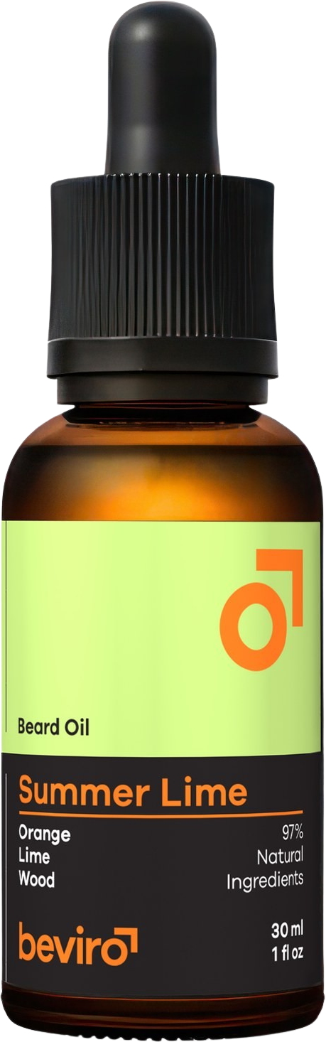 BEVIRO Lehký vyživující olej na vousy s citrusovou vůní 30 ml