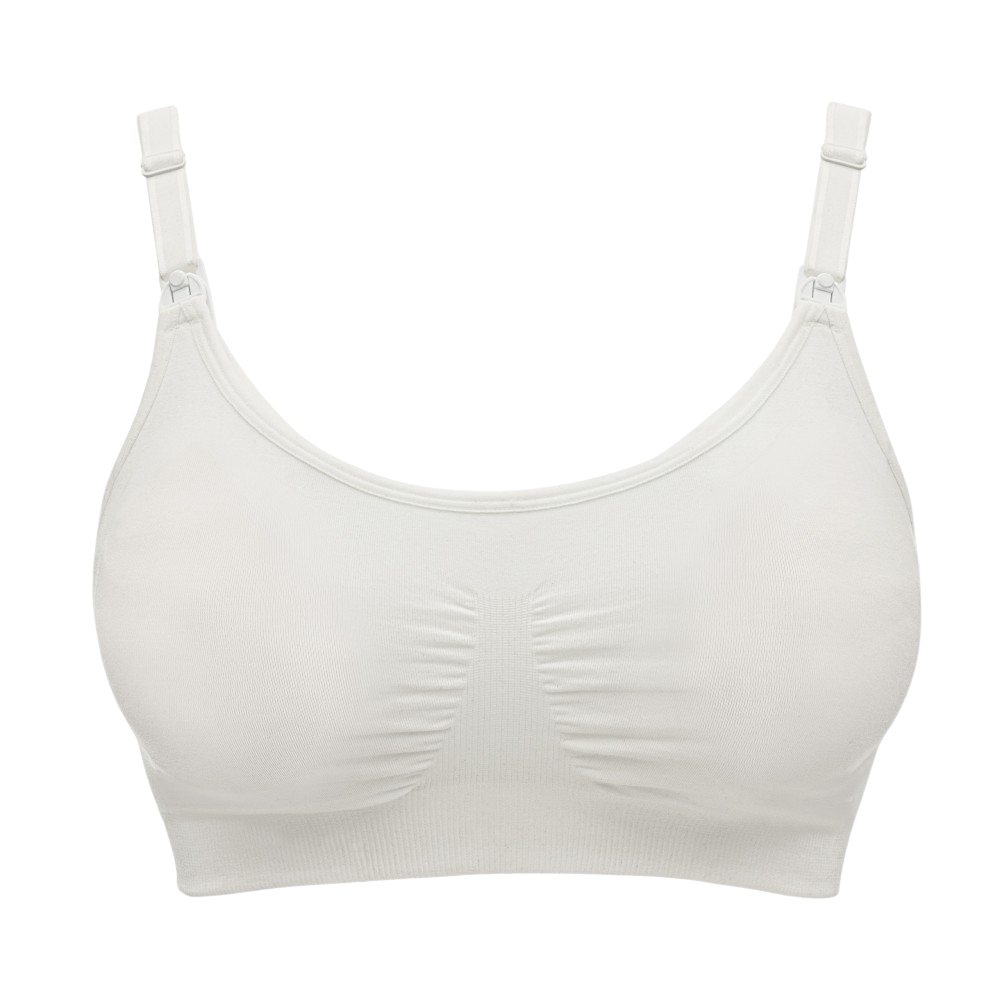 MEDELA Podprsenka 3v1 pro kojení a odsávaní, bílá L