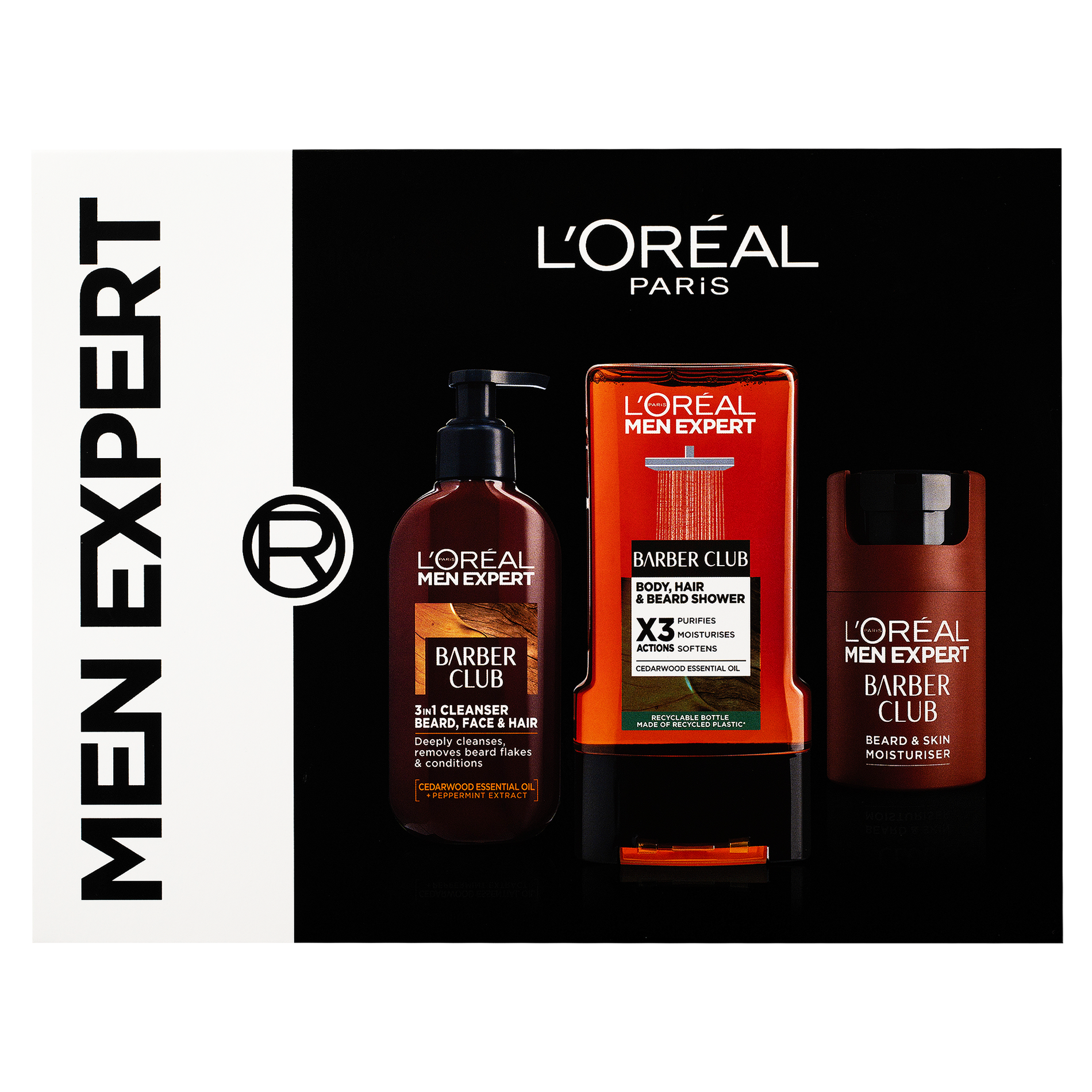 L'ORÉAL PARIS Men Expert BarberClub set Vánoční balíček 2025