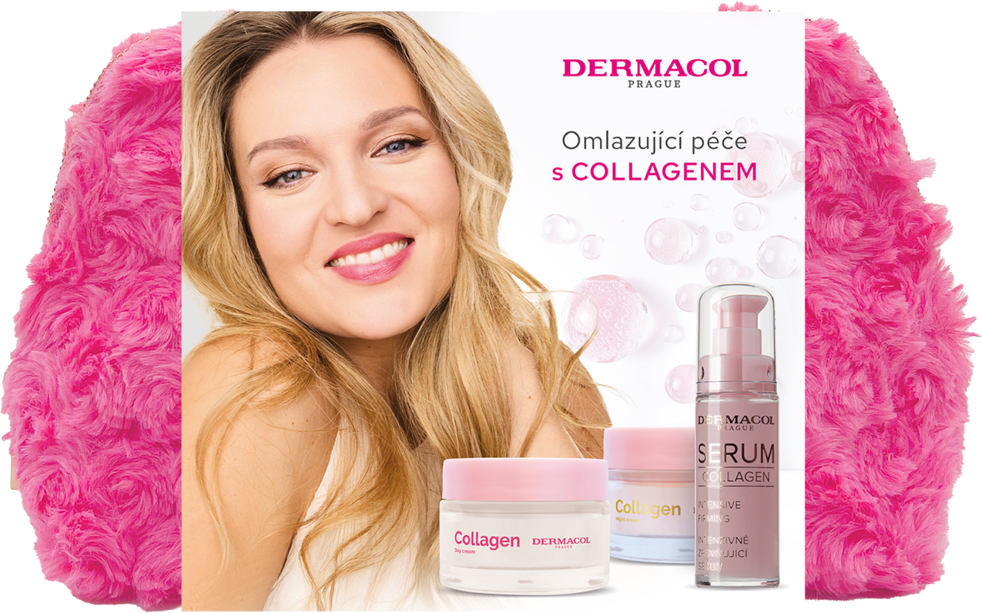 DERMACOL dárkový balíček Collagen care + sérum