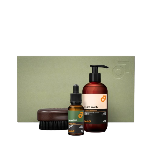 BEVIRO Kompletní sada na vousy s vůní lesů