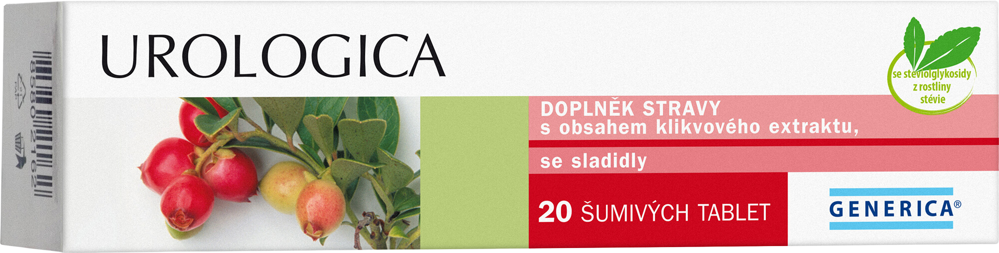 GENERICA Urologica 20 šumivých tablet