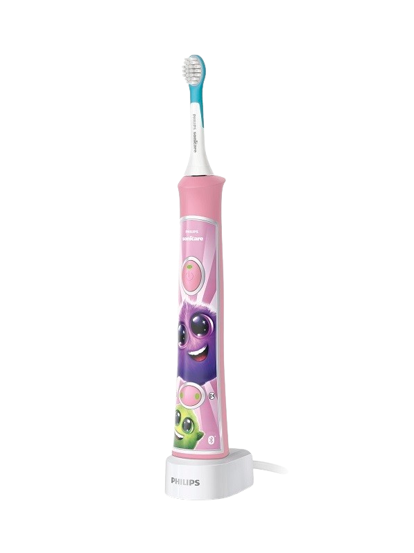 Philips Sonicare Zubná kefka pre deti elektrická Sonicare ružová s bluetooth HX6352/42
