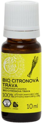 TIERRA VERDE Esenciální olej BIO Citronová tráva 10 ml