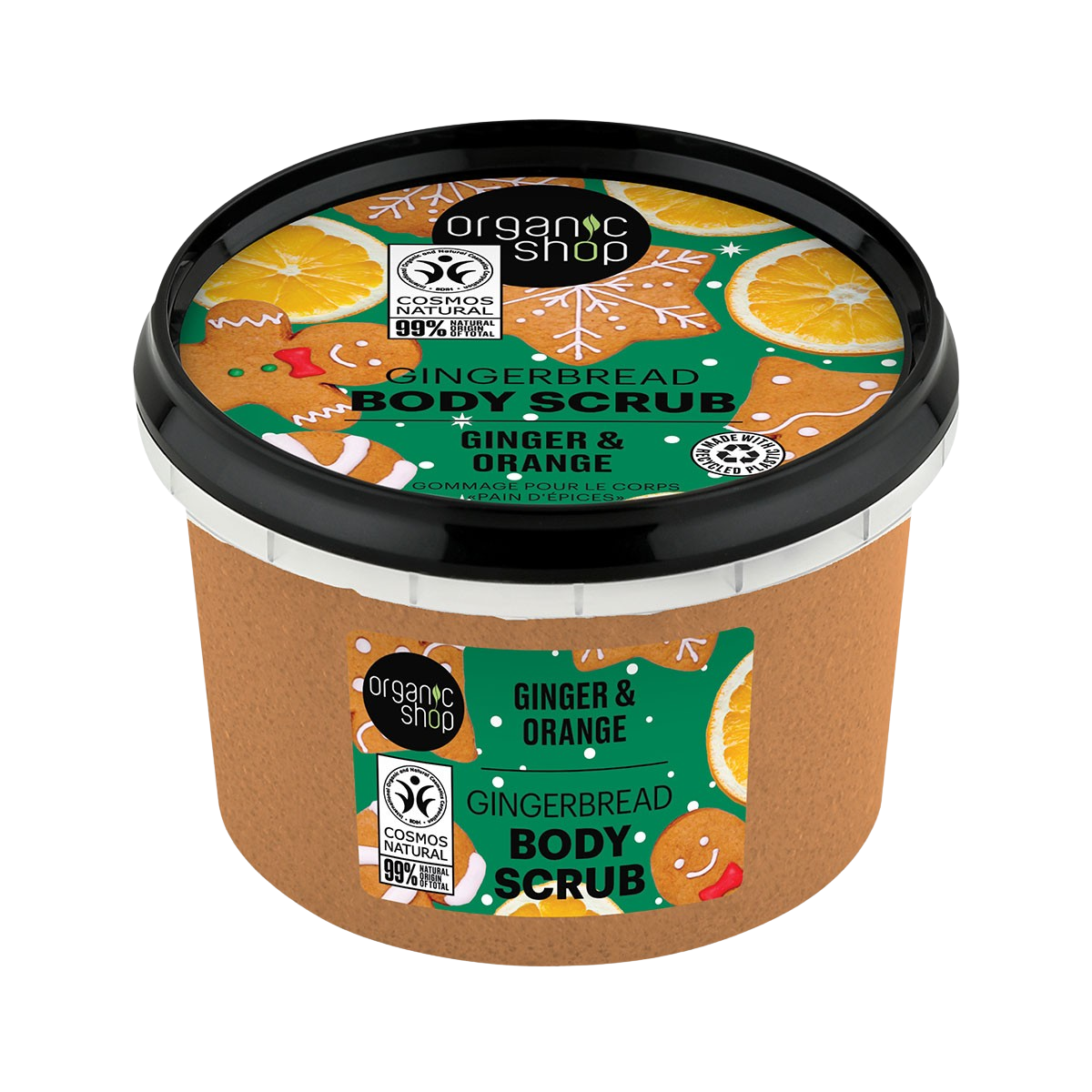 ORGANIC SHOP Tělový peeling Perníček 250 ml