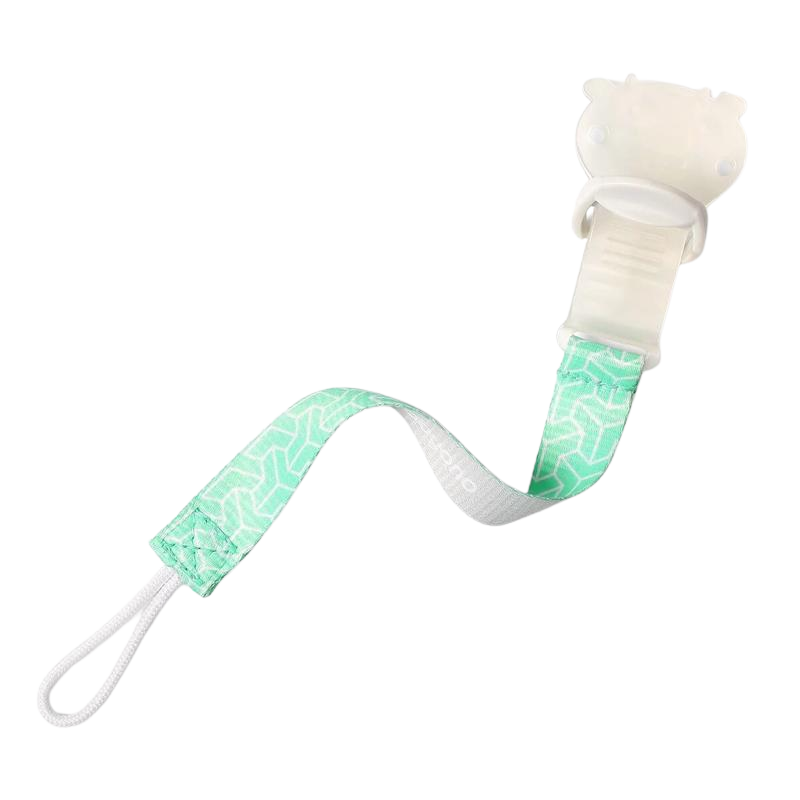 BABYONO Klip na dudlík 0m+ zelený