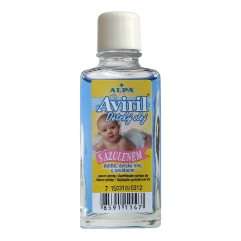 Aviril Dětský olej s azulenem 50 ml