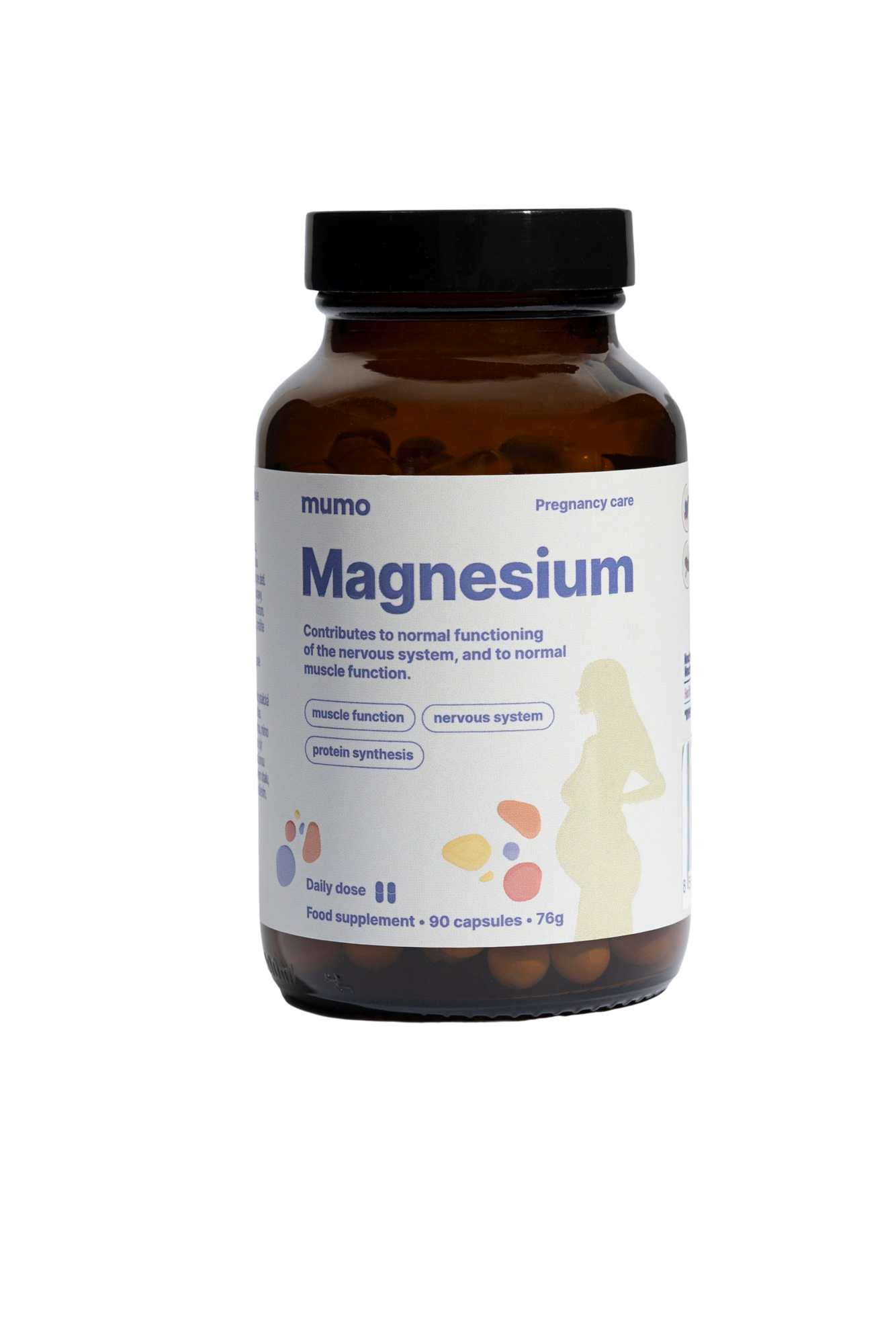 MUMO Hořčík pro těhotné 90 kapslí
