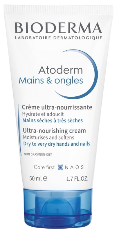Bioderma Atoderm Krém na ruce & nehty 50 ml